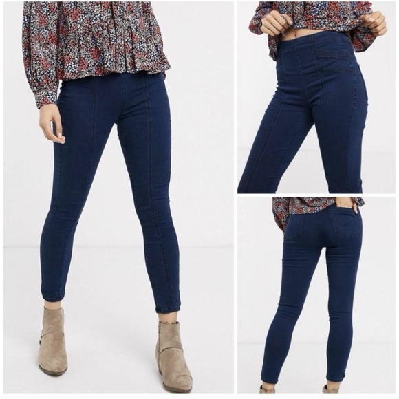 FREE PEOPLE We The Free Feel Alright Skinny Jeans Size 28 - Picture 2 of 8